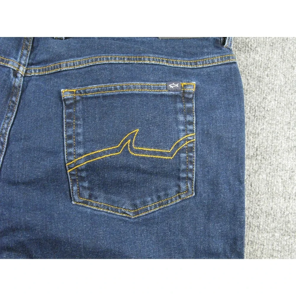 Paul & Shark Yachting Mens‎ Dark Wash Straight Leg Denim Jeans Size 40 #1937